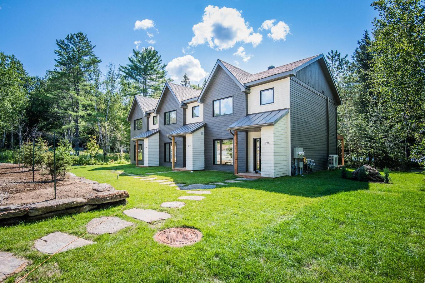 Chalet bois rond tremblant